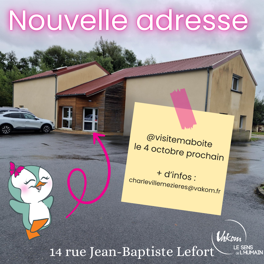 Nouvelle adresse 2